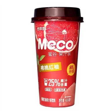 Xiang Piao Piao Meco Peach and Grapefruit Fruit Tea 400ml