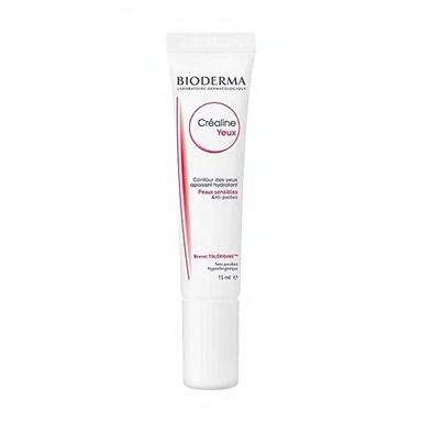 Bioderma Crealine Yeux gel-crème voor de oogcontour 15 ml