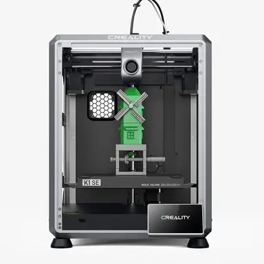 Creality K1 SE 3D Printer 600mm/s CoreXY High-Speed Printing Auto Leveling One-Tap Calibration Direct Drive Extruder 300°C Tri-Metal Quick-Swap Nozzle Rigid Aluminum Frame 2025 Model