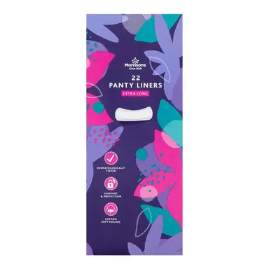 Morrisons Panty Liners Extra Long 22 Pads