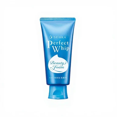 Shiseido Senka Perfect Whip Reinigingschuim 120g Blauw
