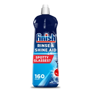Finish Glass Dishwasher Rinse Aid, Original, 800ml