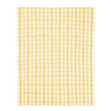 Maison by Premier Tablecloth Thread & Loom Check Yellow 140x180cm