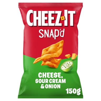 Cheez-It Snap'D Cheese & Sour Cream & Onion 150g