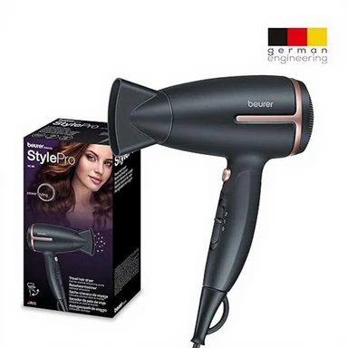 Beurer - HC 25 reis föhn 1600 W zwart - 3 jaar garantie /haarverzorging