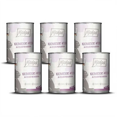 MjAMjAM - Recette gourmande au gibier avec canneberges fraîches Lot de 6 x 400 g