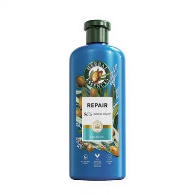 Herbal Essences Argan Oil Repair Shampoo to Nourish Damaged Hair Silicone Free 350ml