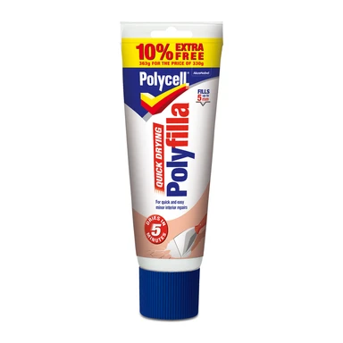 Polycell Multi Purpose Quick Drying Polyfilla 330g Tube