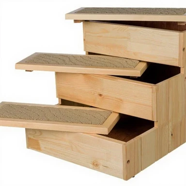 Jollypaw by Trixie Huisdierentrap Hout 40 x 38 x 45 cm