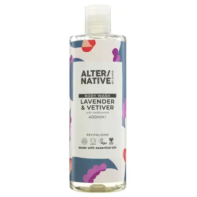 Alter/native By Suma Body Wash - Lavender & Vetiver 400ml