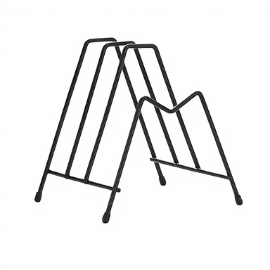 COOKER KING Support pour couvercles de casseroles, support pour planche à découper, organisateur pour planche à découper, repose-cuillère avec bac d'égouttage, comptoir de cuisine