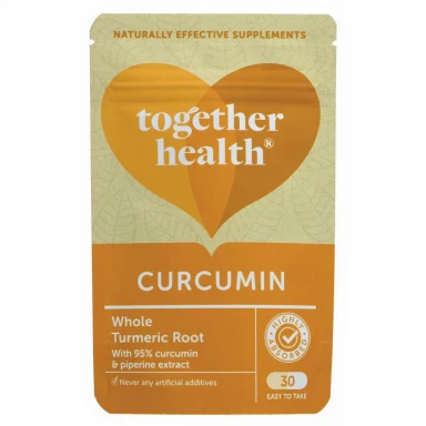 TOGETHER HEALTH - Curcumin & Whole Root Turmeric - With Piperline Black Pepper - 30 CAPS