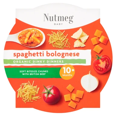 Nutmeg Spaghetti Bolognese 10+ Months 190g