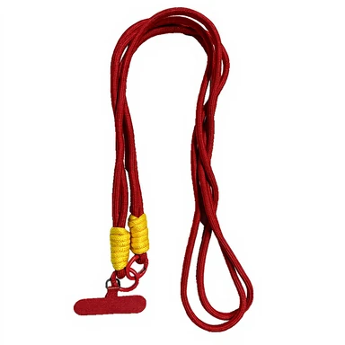 F1A Anti-theft Crossbody Phone Lanyard - 1.2M - Red