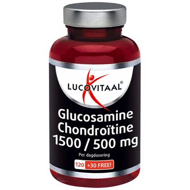 Lucovitaal Glucosamine Chondroïtine 1500/500mg - 150 tabletten