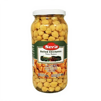 Sera Haslanmis Nohut 570g (Gekookte Bonen)