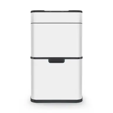 Tower Ozone Recycling Sensor Bin 50L, White