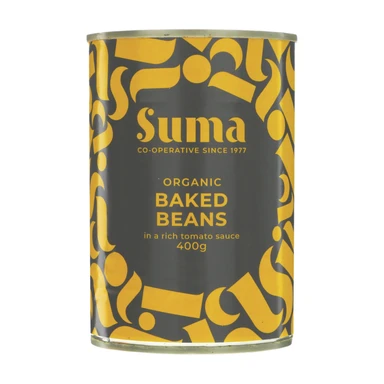 Suma Organic Baked Beans Organic 400g