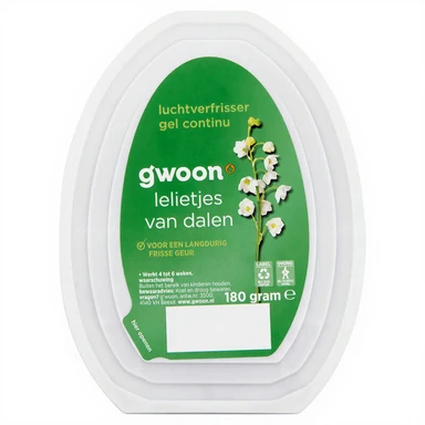 G'woon Lily Of The Valley Gel continu luchtverfrisser 180 g