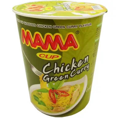 Mama Green Curry Cup Noodles 70g