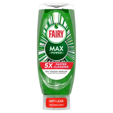 Fairy Max Power Washing Up Liquid, Original, 545ml
