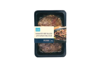 Blue Ville Korean BBQ Marinated Beef Bulgogi 400g 韓式醃製燒烤牛肉(帶甜味)400克
