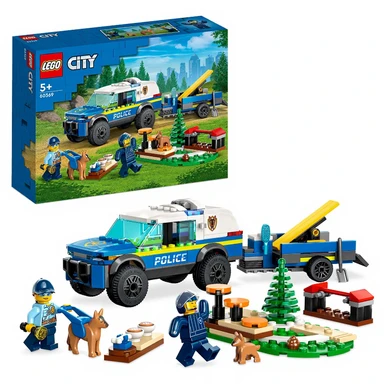 LEGO City 60369 Unité Mobile d'Entraînement des Chiens de Police