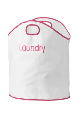 Maison by Premier Oxford Hot Pink Trim Laundry Bag