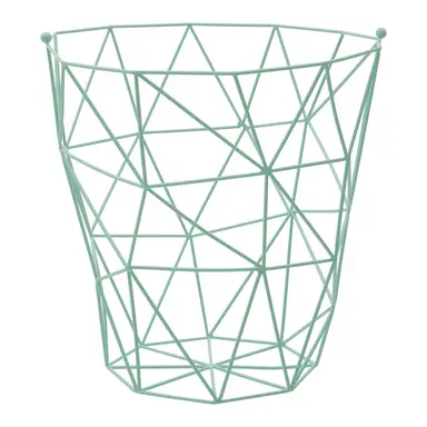 Maison by Premier Green Finish Storage Basket