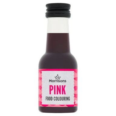 Morrisons Pink Food Colouring 38ml