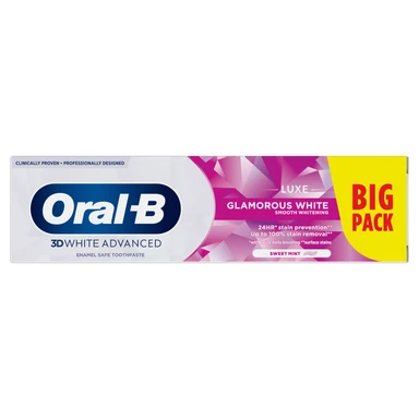 Oral-B 3DWhite Advanced Luxe Glamorous White Toothpaste 100ml