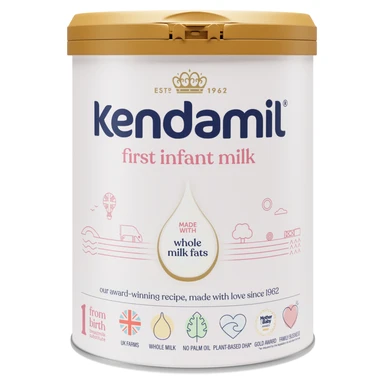 Kendamil 1 First Baby Infant Milk Formula Powder from Birth 800g