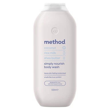 Method Simply Nourish Body Wash 532ml