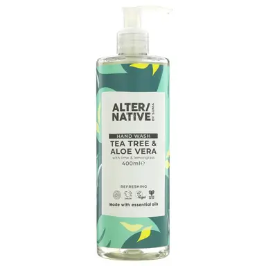 Alter/native By Suma Hand Wash - Tea Tree & Aloe 400ml