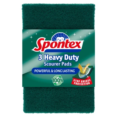 Spontex Heavy Duty 3 Scourer Pads