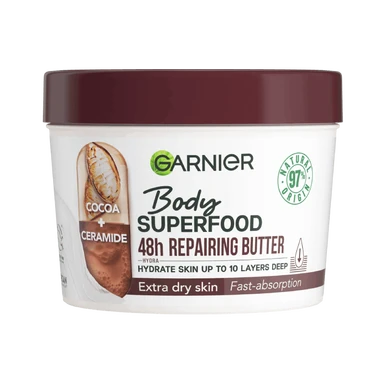 Garnier Body Superfood Repairing Body Cream Cocoa & Ceramide 380ml
