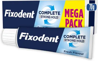 Fixodent Complete Denture Adhesive Fresh Flavour 70g