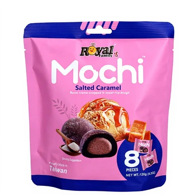 Royal Family Mochi - Gezouten Karamel 120 g