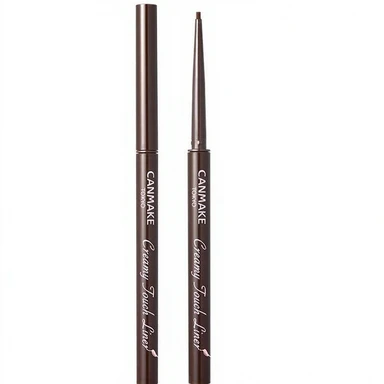 Canmake Creamy Touch Ultrafijne Eyeliner 1,5 mm 03 Donkerbruin 0,10 g