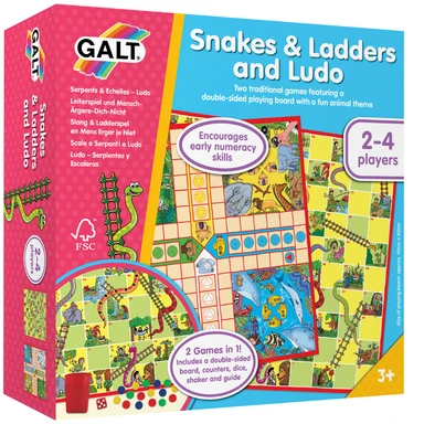 Galt Snakes and Ladders and Ludo