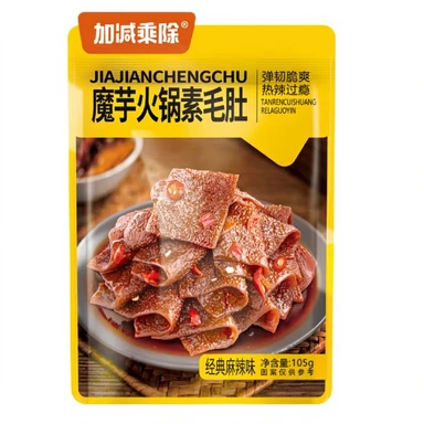 Jiajianchengchu Konjac hotpot vegetarische pens 105 g