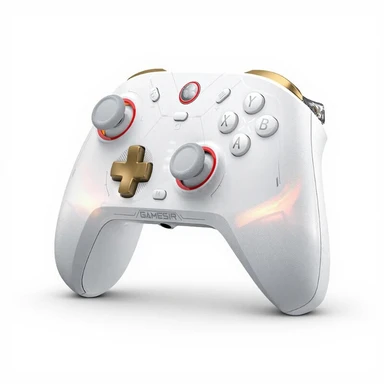 GameSir Cyclone 2 Multi-Plattform Kabel- und kabelloser Game-Controller Phantom White (Standard Edition) für Switch/PC/iOS/Android/Steam