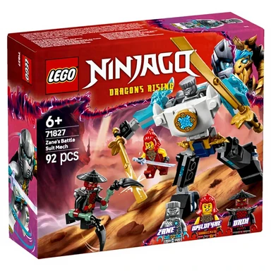 Lego 71827 Ninjago Zane's Battle Suit Mech 92pcs