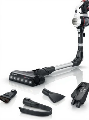 BOSCH BBS711W - Unlimited White Akku-Multifunktions-Staubsauger - Power For All 18 V Lithium-Ionen 3Ah Akku