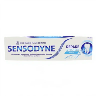 Dentifrice Sensodyne Répare & Protège Menthe Fraîche 75 ml