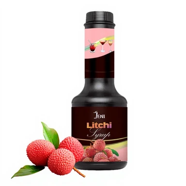 JENI Litchi limonadesiroop - 456 ml/600 g