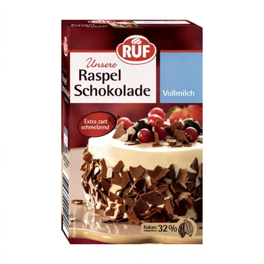 Ruf Chocolate Chips Milk 100g