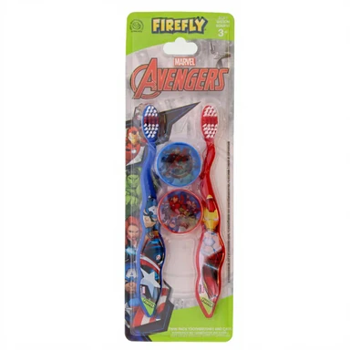 Brosse à Dents Avengers avec 2 Capuchons de Voyage