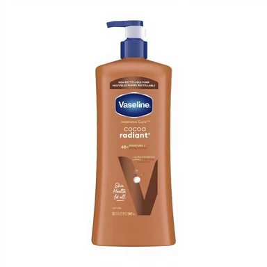 Vaseline Bodylotion 600 ml Cocoa Radiant met Pomp voor Droge Huid