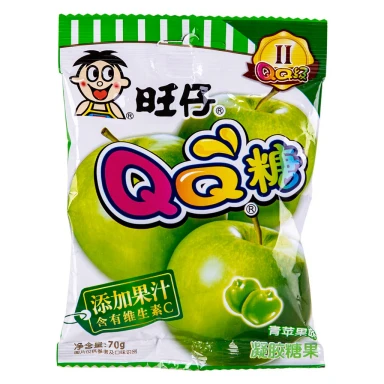 WANT WANT QQ Gummy Apple Flavour 70g